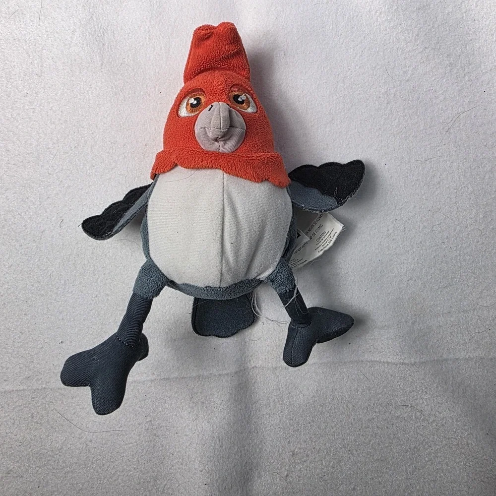 Rio 2 Pedro Plush Stuffed Animal Doll Cardinal Bird Toy Jakks